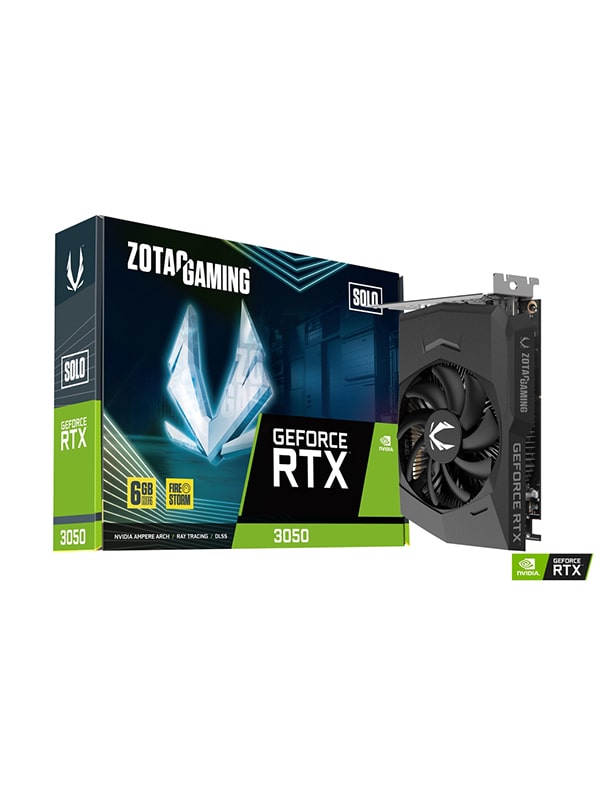 Zotac GeForce RTX 3050 6GB GDDR6 Solo | ZT-A30510G-10L